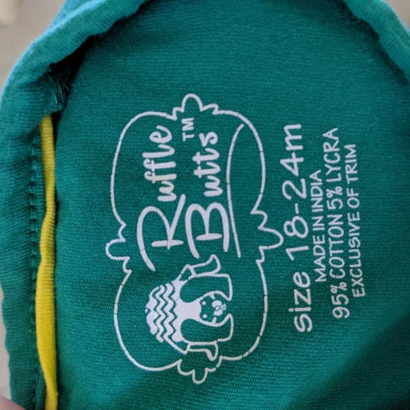 NWOT Ruffle Butts Shirt - Picture 2 of 2